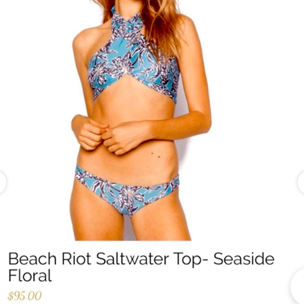 Beachriot Saltwater Halter Bikini Set